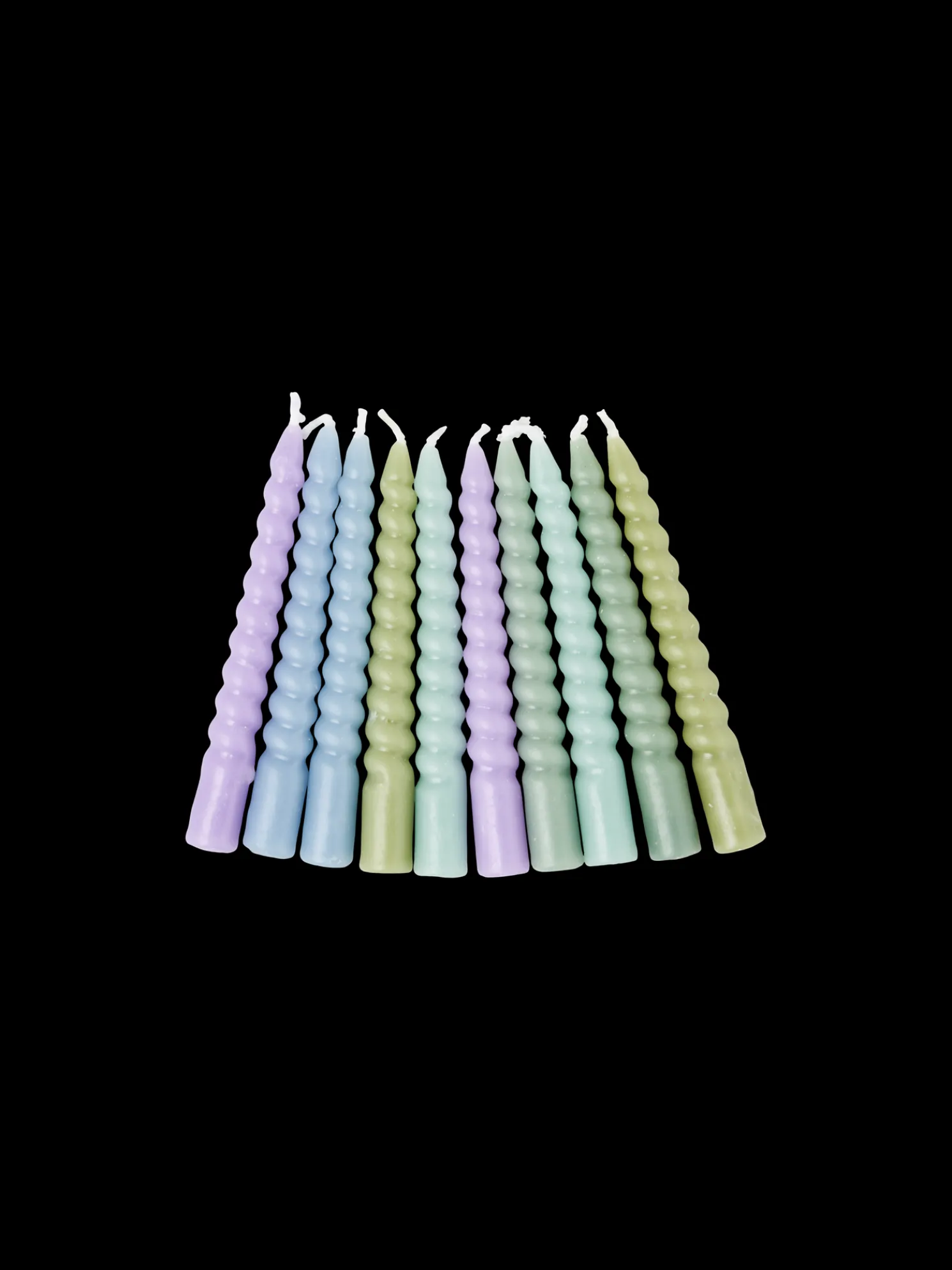 Gedrehte Kerzen