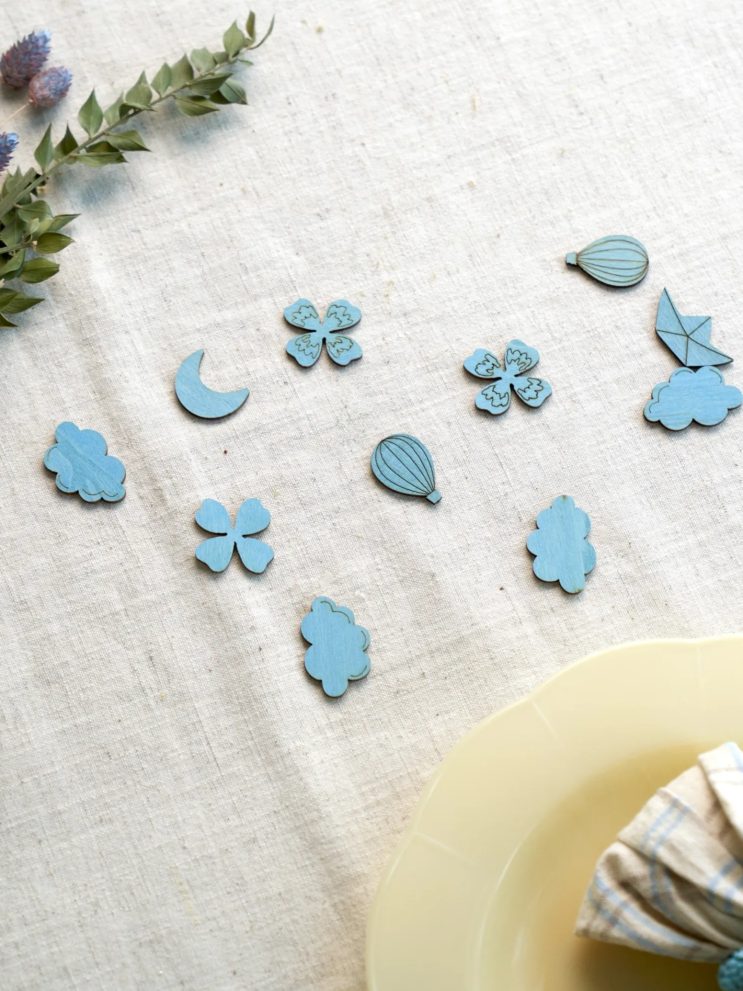 Holzkonfetti