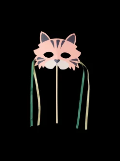 Kostüm-Maske Tiger