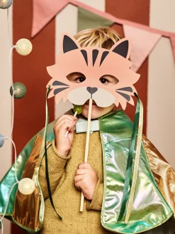 Kostüm-Maske Tiger