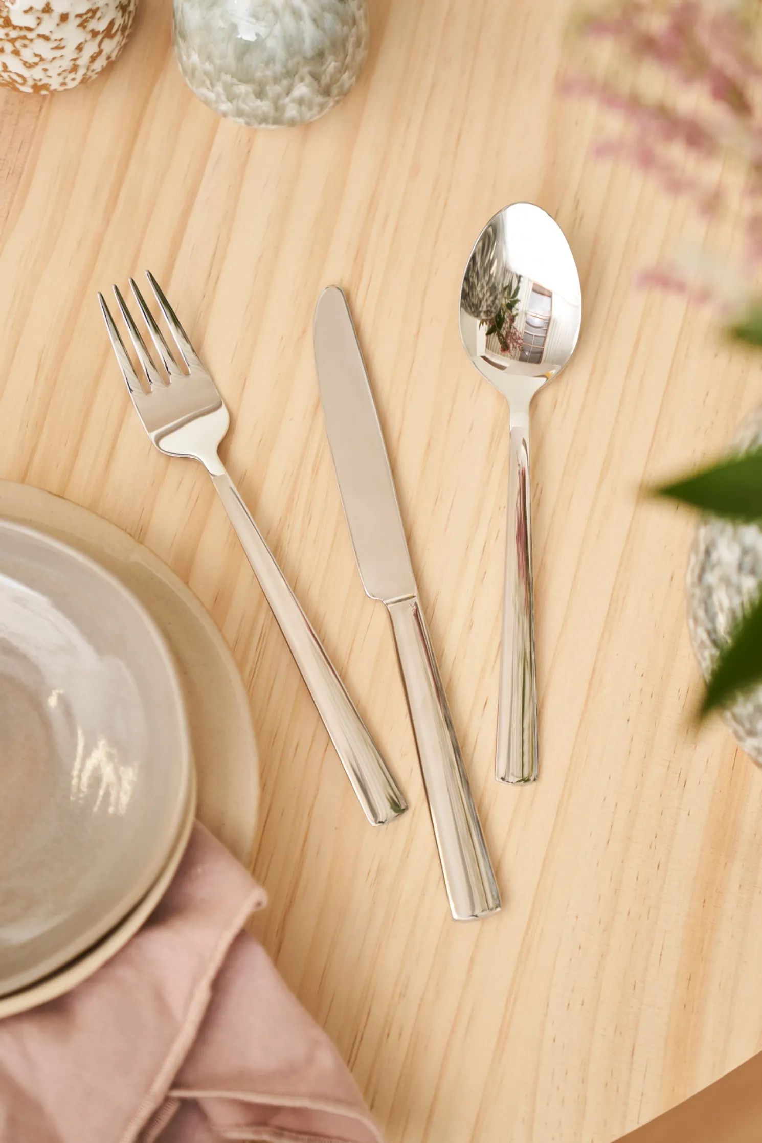Messer Mit Glänzender Oberfläche