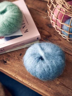 Mohair-Nylon-Garn