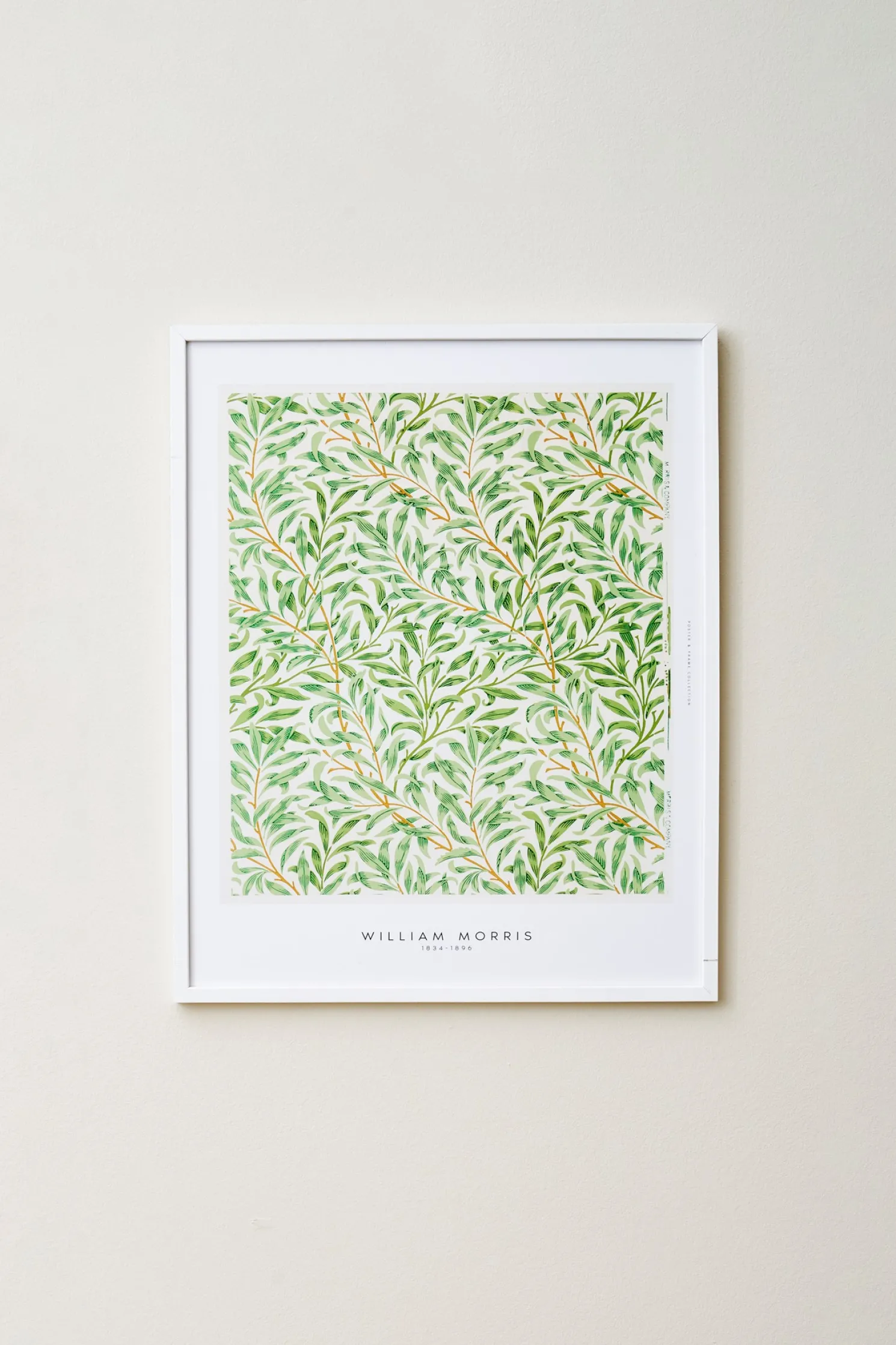 Poster Green Leaves 40 X 50