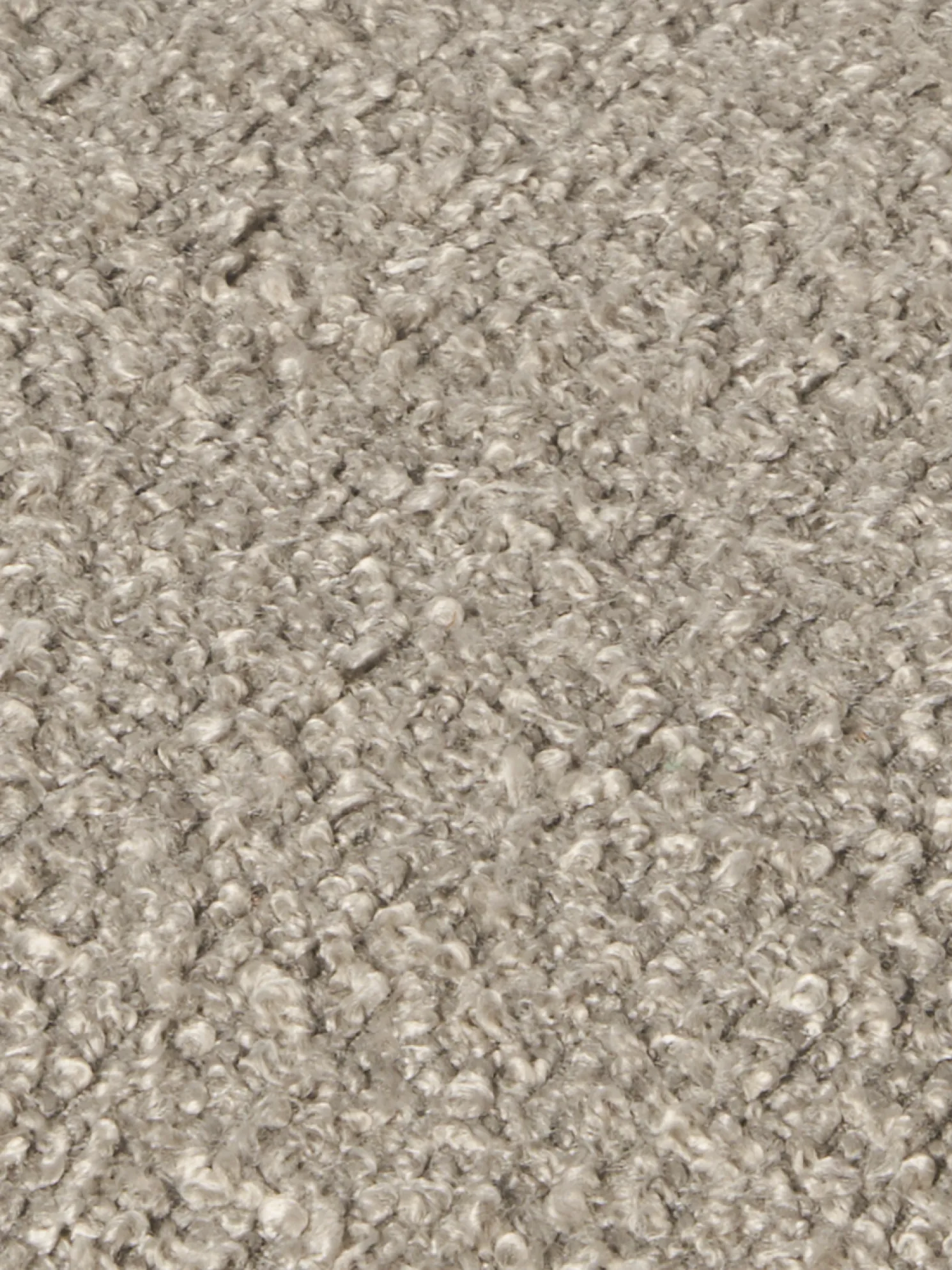 Stuhl Mit Bouclé-Stoff