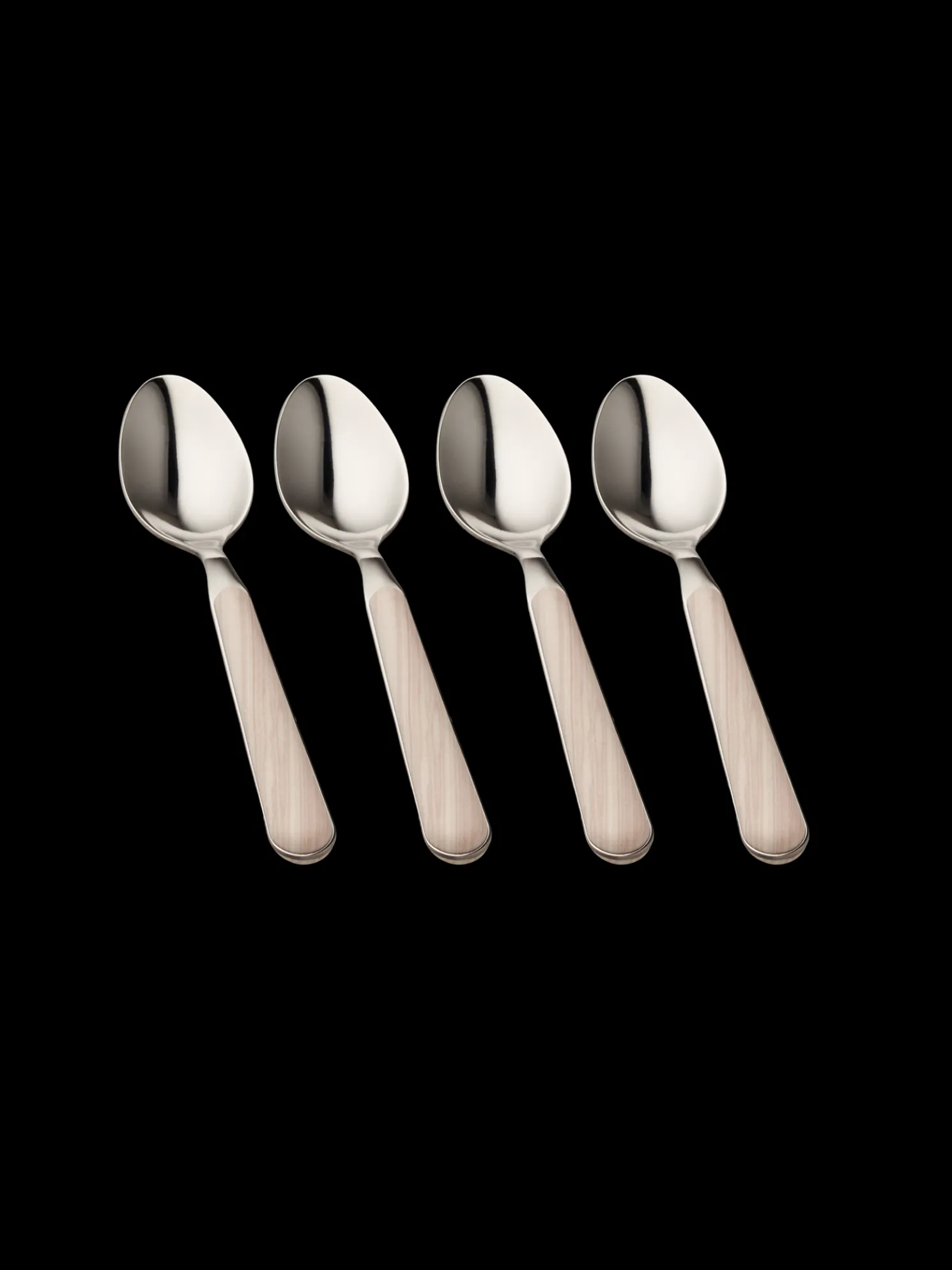 Teelöffel-Set Texture Legno